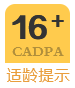 适龄提示图标，提示游戏适合16岁以上用户